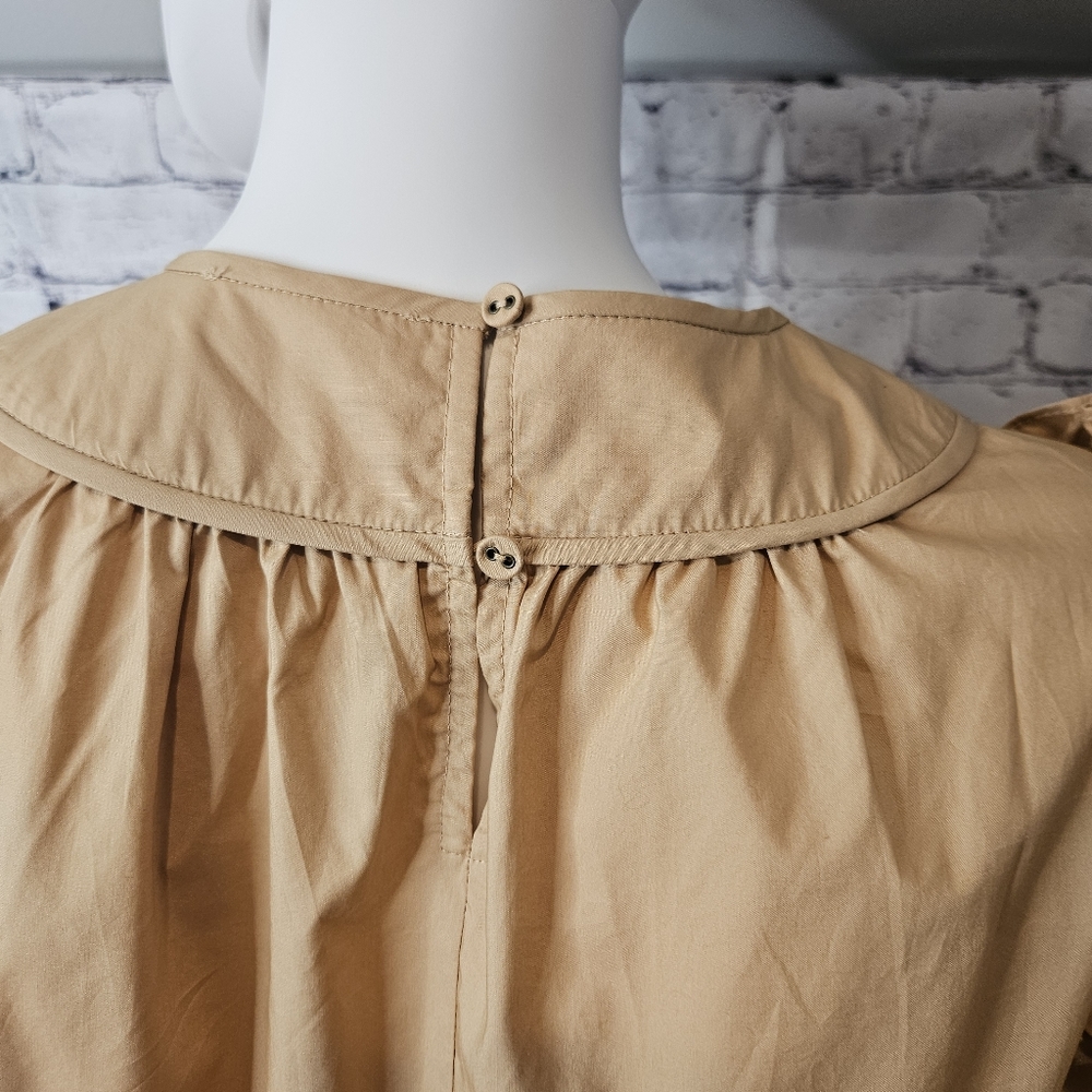 ⭐️ Ulla Johnson Pleated Long Sleeve Minimalist Dress size 6 - Picture 5 of 9